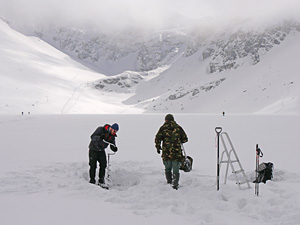 History of arctic-alpine flora recorded in sediments – first fieldwork in the PIONEER project